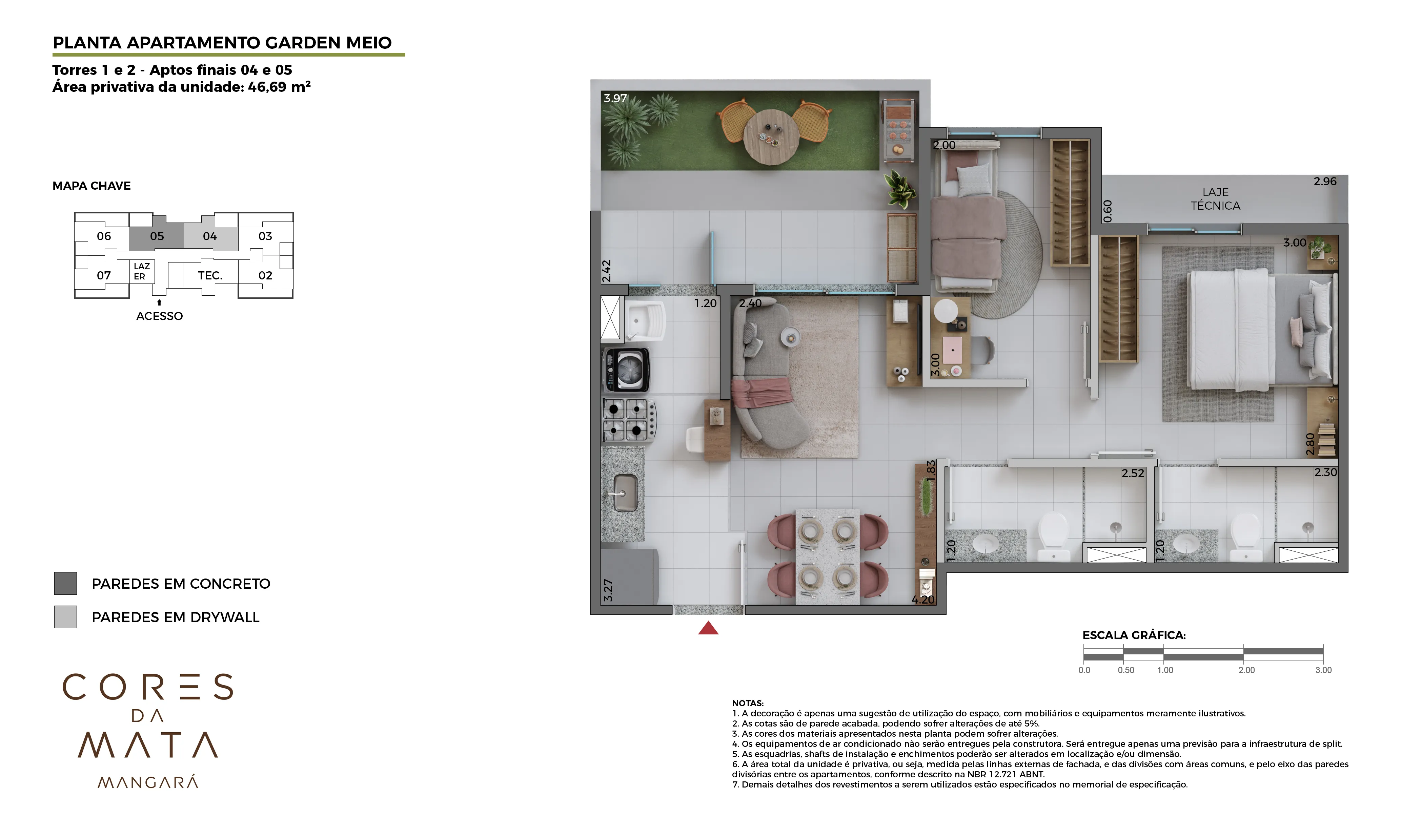 Planta Apartamento F001